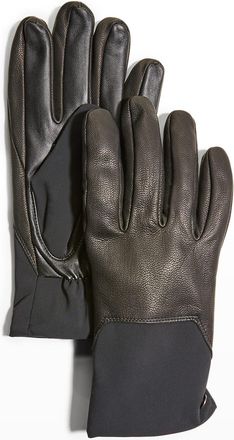 Canada Goose Men & apos;s Mixed-Media Touchscreen Gloves