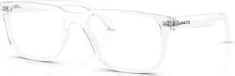 Arnette 56mm Rectangle optical glasses in Transparent at Nordstrom
