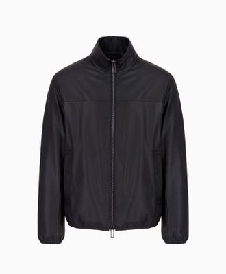 Men's Emporio Armani Leather Jackets - up to −60% | Stylight Men's Emporio Armani Leather Jackets - up to −60% | Stylight