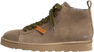 Panchic P001 Sneaker - Heren - Veterlaarzen - Beige - 39 EU - Su&egrave;de - Schoenen