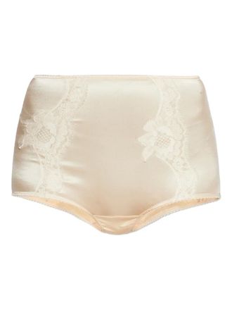 Dolce & Gabbana lace briefs - Toni neutri