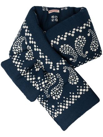 KAPITAL Kesa bandana-print muffler - Blue