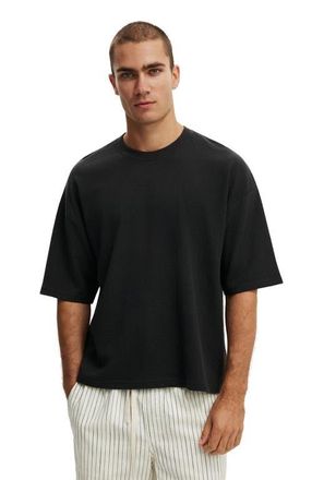 Cotton On Mens Cropped Fit T-Shirt in Washed Black Terry at Nordstrom, Size Xx-Large