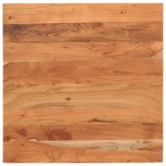 Berkfield Home Table Top 70x70x3.8 cm Square Solid Wood Acacia in Brown