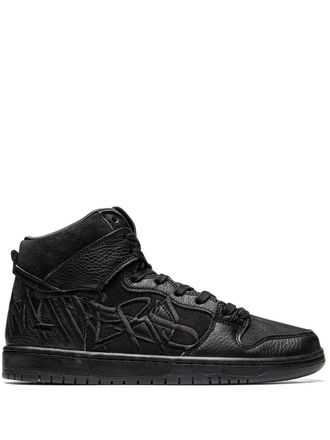 Nike Sneakers alte SB Dunk Nike x FAUST - Nero