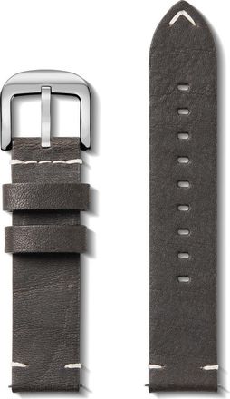 Shinola 20mm Leather Watch Strap in Black at Nordstrom