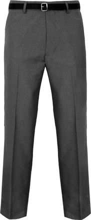 Generic Mens Formal Office Trousers, Casual Smart Business Executive Office Work Home Straight Leg Flat Front Ever Press Pockets Smart Dress Pants Waist Sizes