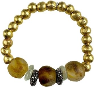 Twine & Twig Womens Metal Stack Bracelet In Red Drum Fish