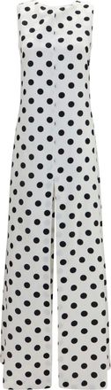 SA SU PHI Womens Sleeveless Maxi Dress Black-White Silk Black/white