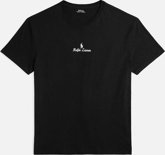 Polo Ralph Lauren Mens Ralph Lauren Classic Fit Logo Jersey T-Shirt - Black - Size: 36