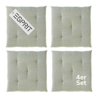 Esprit Coj&iacute;n Needlestripe - Set De 4 40x40 Cm, Verde