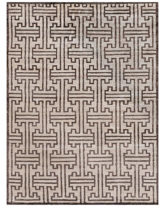 Exquisite Rugs Bamboo Silk Hand Knotted Bamboo Silk Area Rug