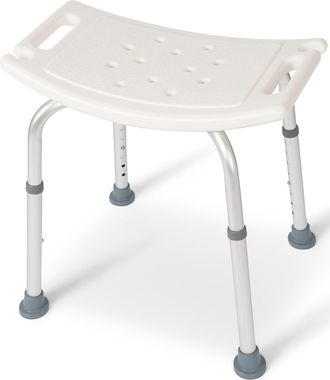 OEM Taburete De Ducha - Altura Regulable De 39 A 52 Cm - Asiento De Ducha Antideslizante - Ayuda Para La Ducha - Asiento De Ba&ntilde;o (sin Respaldo)