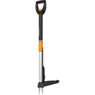 Fiskars Quitabedizas Telesc&oacute;pico Smartfit Negro Plateado (1020125)