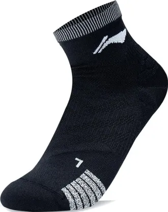 Li-Ning Logo Mid Cut Socks Black AWST007-1