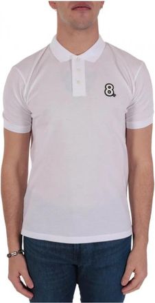 Emporio Armani Logo Polo Shirt - Heren - Polos - Wit - 3XL - Tops