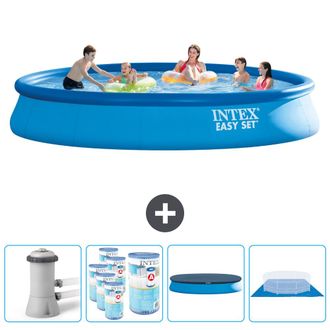 Intex Piscina Easy Set Redonda - 457x84 Cm - 5-piezas Scb88