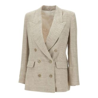 Marella Alfa Blazer - female - Marella - Blazers - Beige - XL - Jackets