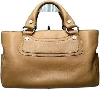 Celine Pre-owned Vintage Handbag - Dames - Vintage Handtas - Bruin - ONE Size - Leer - Vintage
