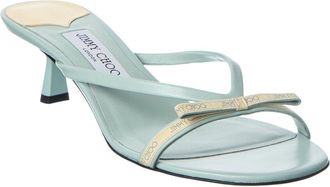Jimmy Choo London Ciela 45 Leather Mule