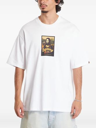 A Bathing Ape Art-print tee - White