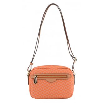 Pourchet Dames, Tassen, Oranje, Maat: ONE Size Leer