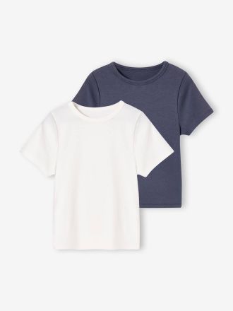 Jonen 2er-Pack kurze T-Shirts f&uuml;r M&auml;dchen tinte