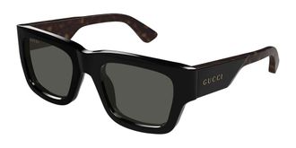 Gucci GG1668S 001 Mens Sunglasses Black Size 52
