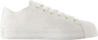 Yohji Yamamoto Nizzastar Lo - Heren - Sneakers - Wit - 39 1/2 EU - Leer - Schoenen