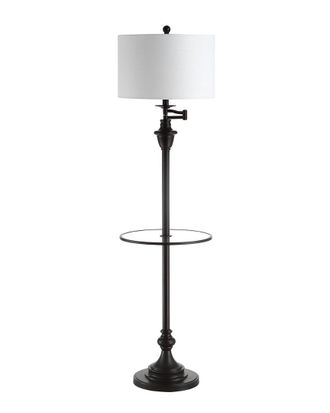 Jonathan Y Designs Jonathan Y Cora 60In Metalglass Led Side Table And Floor Lamp