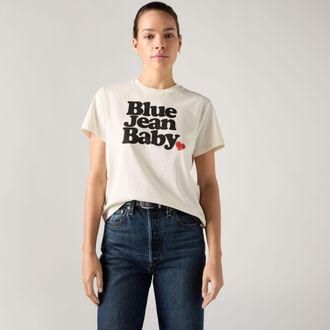 Levi's Graphic Classic Tee - Womens - XL - White