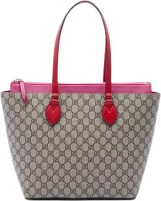 Gucci Bolso Tote Pre-owned Vintage - Pre-owned - Mujer - Beige - ONE SIZE