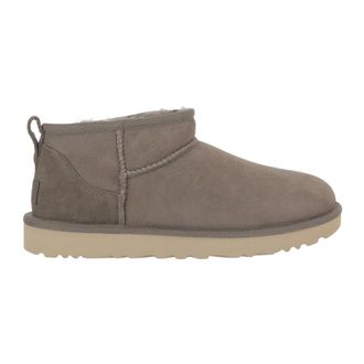 UGG Classic Ultra Mini Ankle Boots - female - UGG - Winter Boots - Beige - 8 UK - Shoes