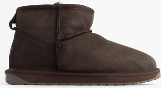Emu Emu Australia Stinger Micro Womens Sheepskin Boot Chocolate - Brown - Size UK 4