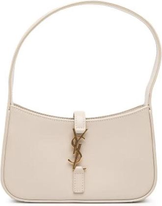 Saint Laurent Pre-owned Shoulder Bags, female, White, Size: ONE SIZE Pre-owned Vintage Shoulder Bag