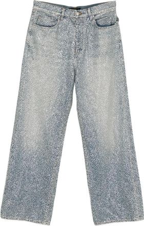 Amiri Verfraaide jeans - Blauw