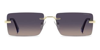 Polaroid PLD 6245/S Polarized S9E/XW Mens Sunglasses Gold Size 58
