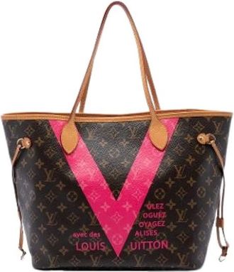 Louis Vuitton Pre-owned Tote Bags, female, Brown, Size: ONE SIZE Pre-owned The Grenade Neverfull MM