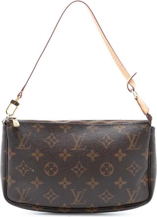 Louis Vuitton Borsa a spalla Pochette Accessoires con monogramma 1999 - Marrone
