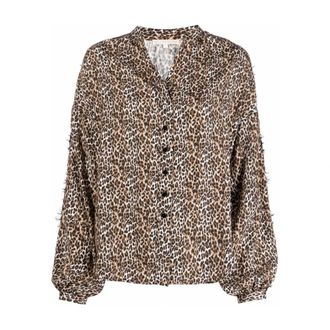 Gold Hawk Shirts, female, Brown, Size: M Sweater