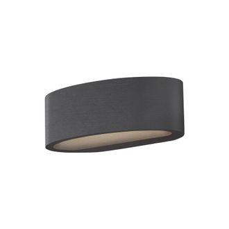 Rossini Illuminazione Lunaris Applique Led Biemissione 17,5w 3000k Ip54 Cri90, Struttura In Metallo Titanio, Dimmerabile A Taglio Di Fase - Rossini Group