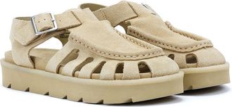 Clarks Meadow Buckle Dames Sandalen Van Beige Su&egrave;de
