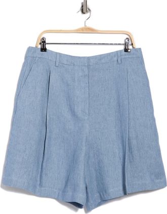 TWP Fisher Cotton Shorts in Light Indigo at Nordstrom Rack, Size 12