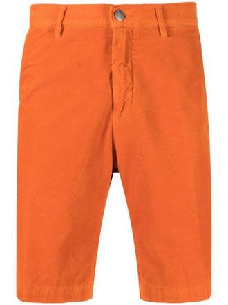 Massimo Alba corduroy bermuda shorts - Orange
