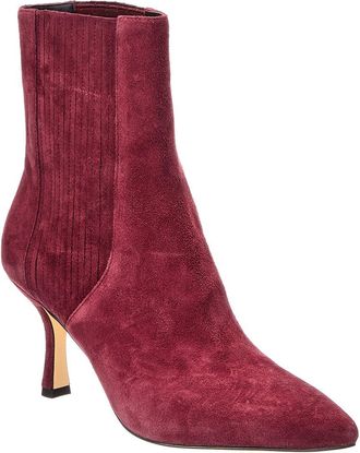 Stuart Weitzman Isla Suede Chelsea Boot