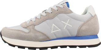 Sun 68 Tom Solid Sneaker - Heren - Schoenen - Grijs - Maat: 45 EU Su&egrave;de