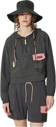 Columbia Chaqueta Corta Cortavientos Painted Peak - Sport - Mujer - Gris - L