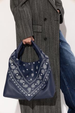 Marc Jacobs Shopper Bag The Bandana Sack, Womens, Navy Blue