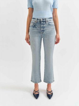 Daze Shy Girl Crop Flare Jean In Miracle