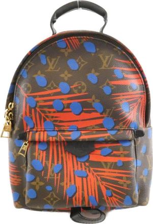 Louis Vuitton Gold Coated Canvas Backpack (Pre-Owned)